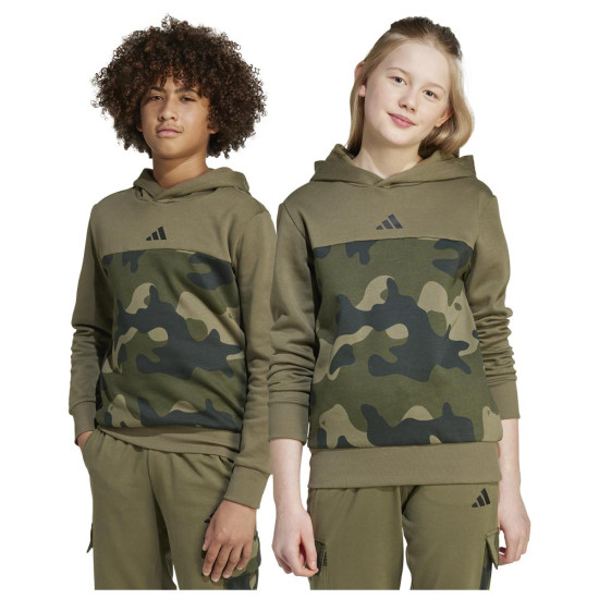 Adidas Παιδικό φούτερ Seasonal Essentials Camo Fleece Hoodie